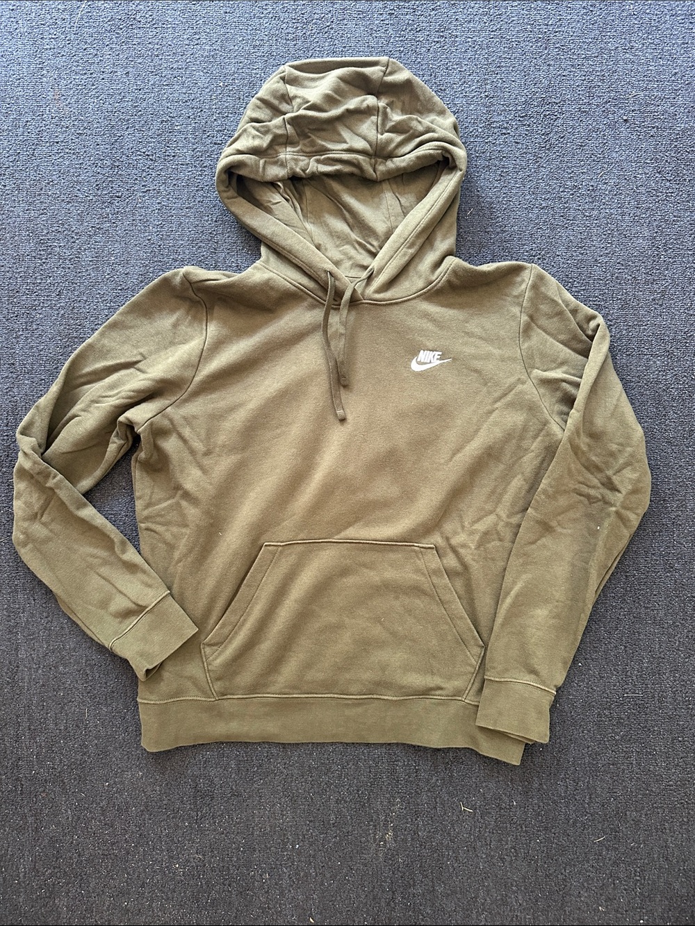 Nike Olive Green Hoodie